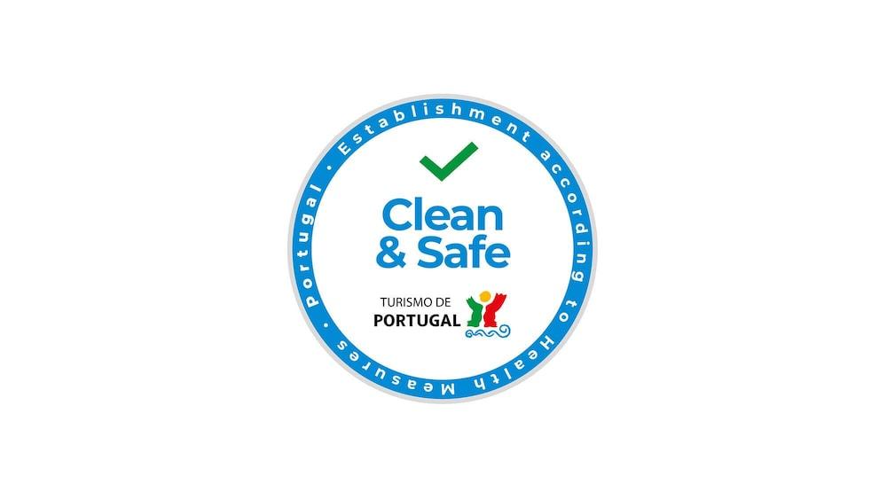 Melia Braga Hotel & Spa Ngoại thất bức ảnh Clean and Safe stamp